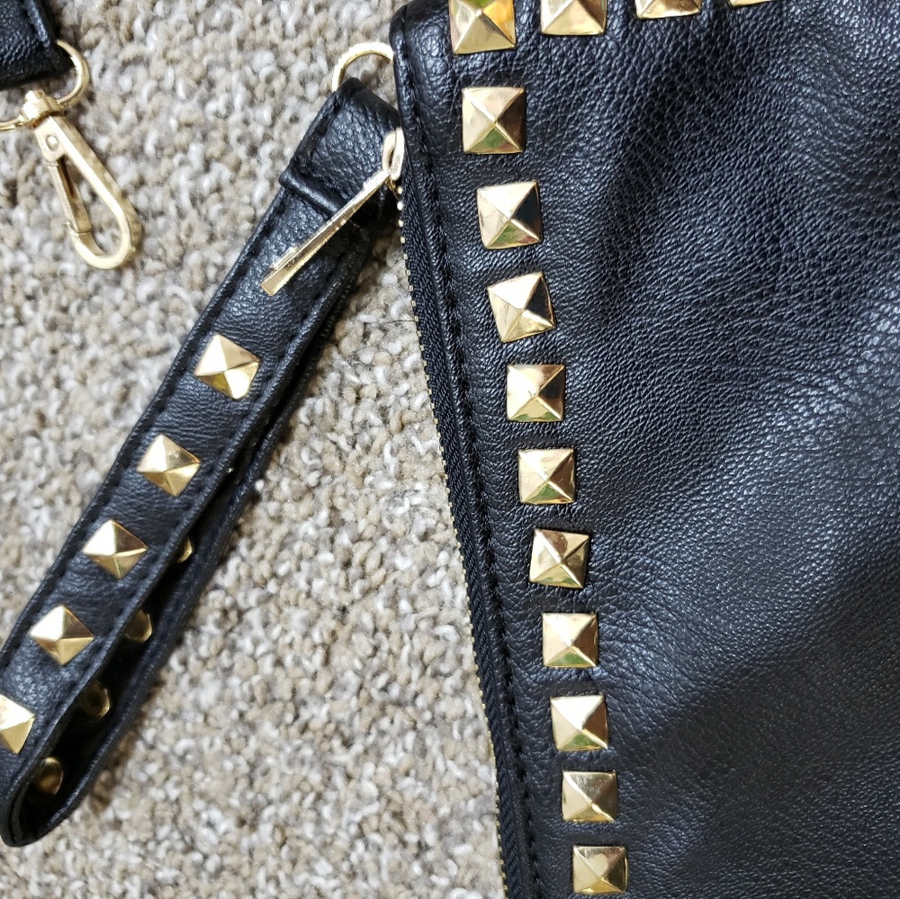 Multi function black handbag - Picture 3 of 6